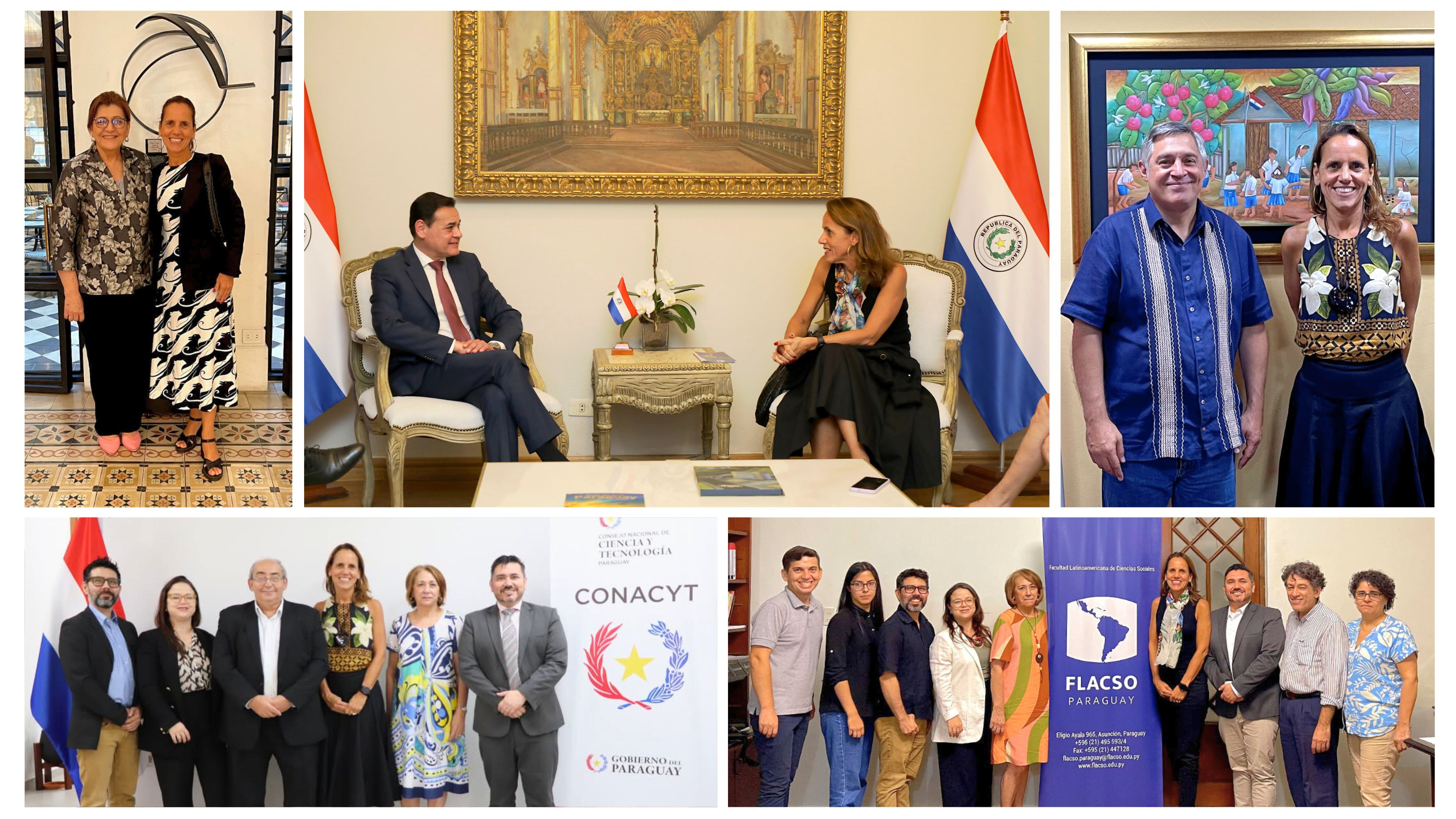 visita flacso paraguay