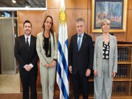 🌎 Reunión oficial de la Secretaria General de FLACSO con el Canciller de Uruguay